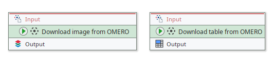 OMERO downloader nodes OMERO downloader nodes