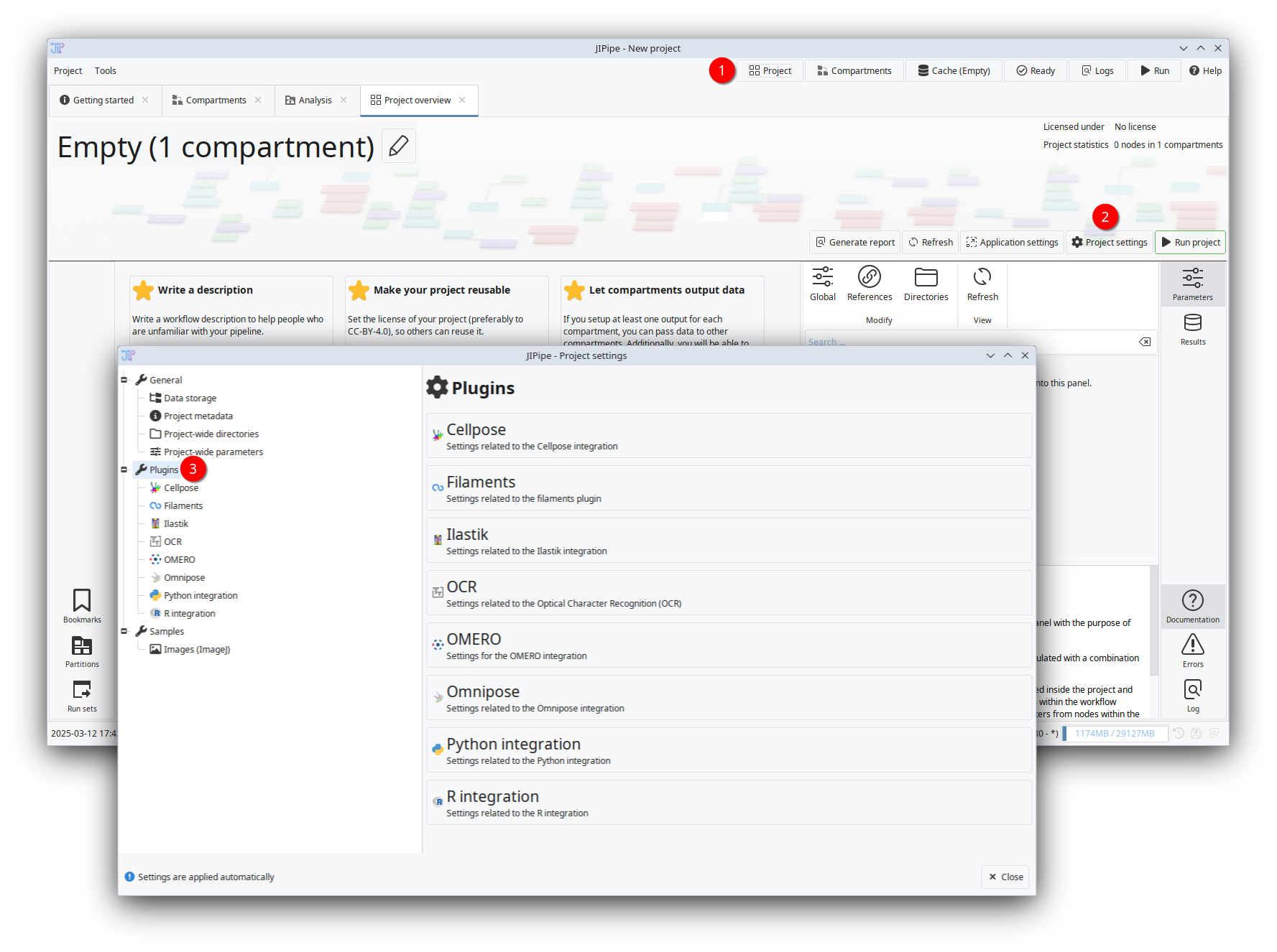 Artifact configuration in projects Artifact configuration in projects