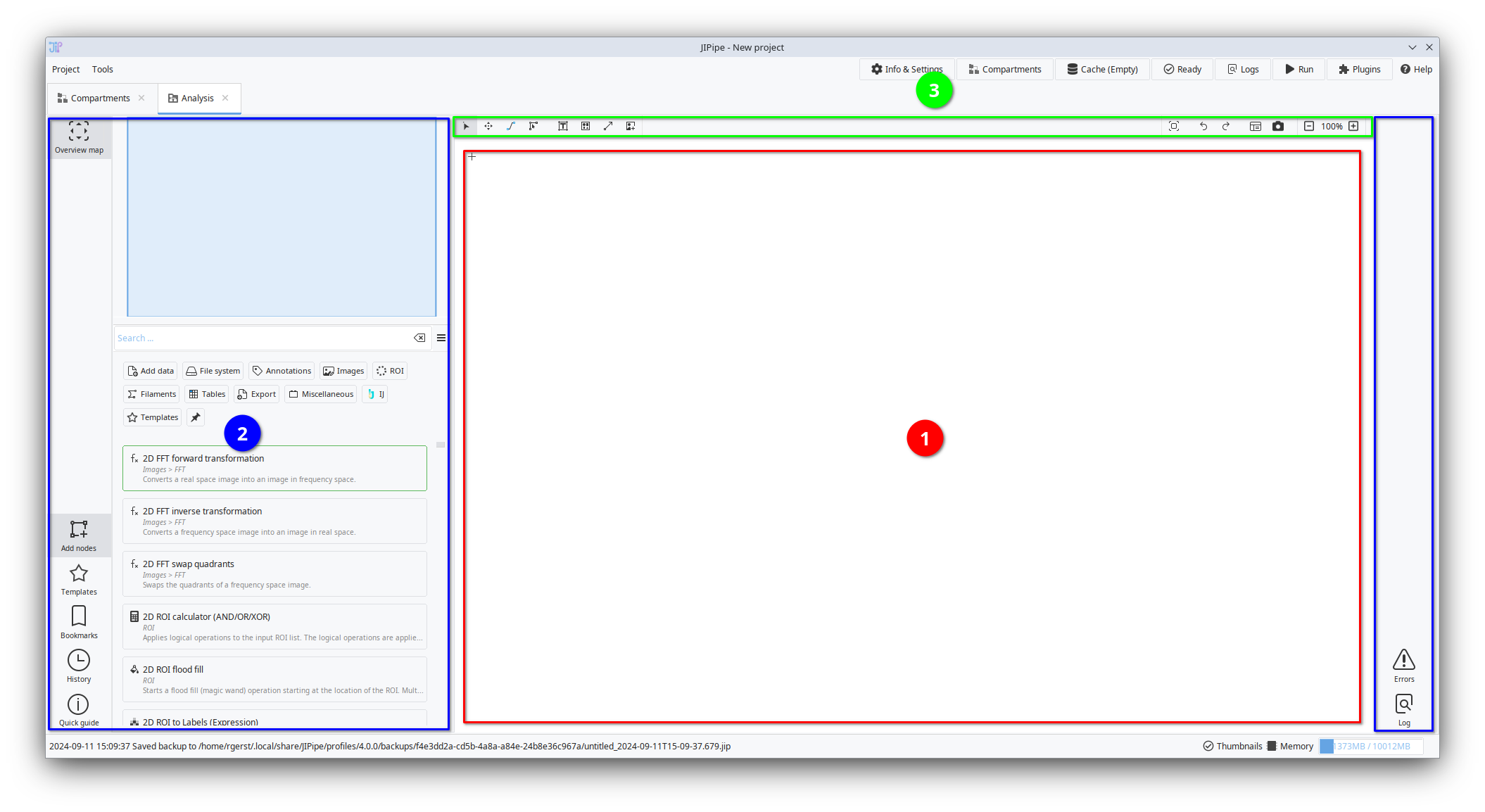 Pipeline editor Pipeline editor